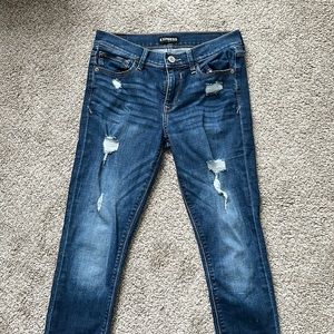 Express Legging Skinny Mid-Rise Jeans